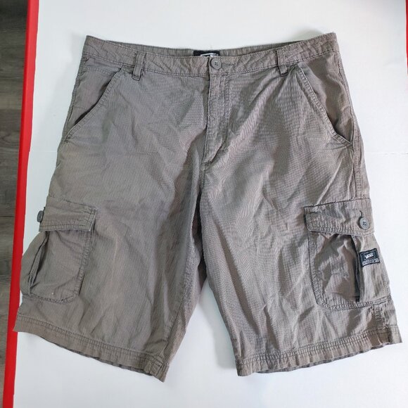 Vans cargo short men's size 34 light brown cotton side pockets - Picture 1 of 16